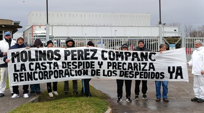 Tras el conflicto en su planta, Molinos Río de la Plata firmó un acuerdo para no realizar despidos por 18 meses